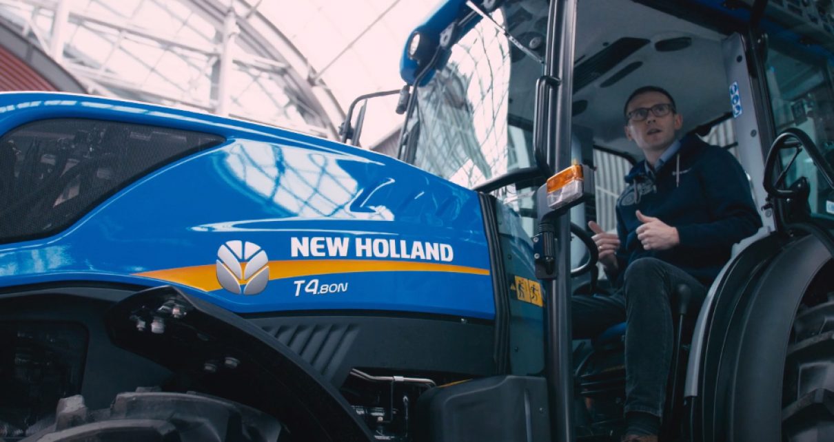 Ciagniki New holland z serii T4 FNV